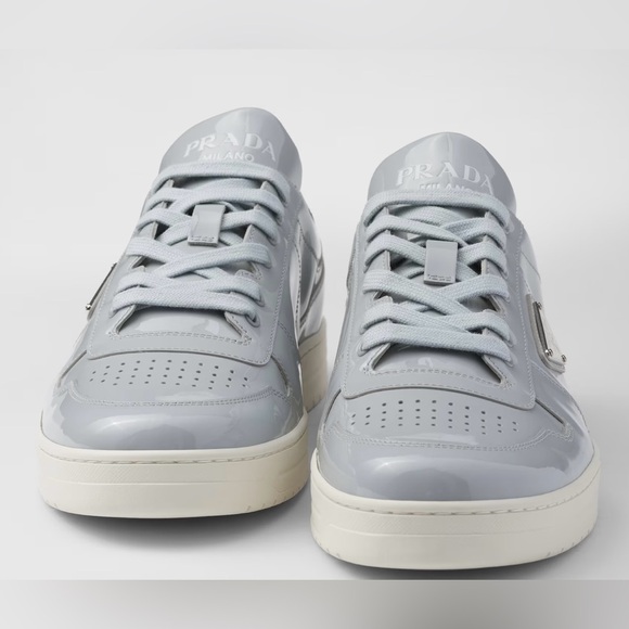 Prada Downtown Sneaker Shoe Cornflower Fiordaliso New NWT size 13 US 12 UK - Picture 6 of 17